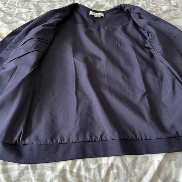 3 for $30 Liz Claiborne women office jacket navy blue size S - Picture 6 of 9
